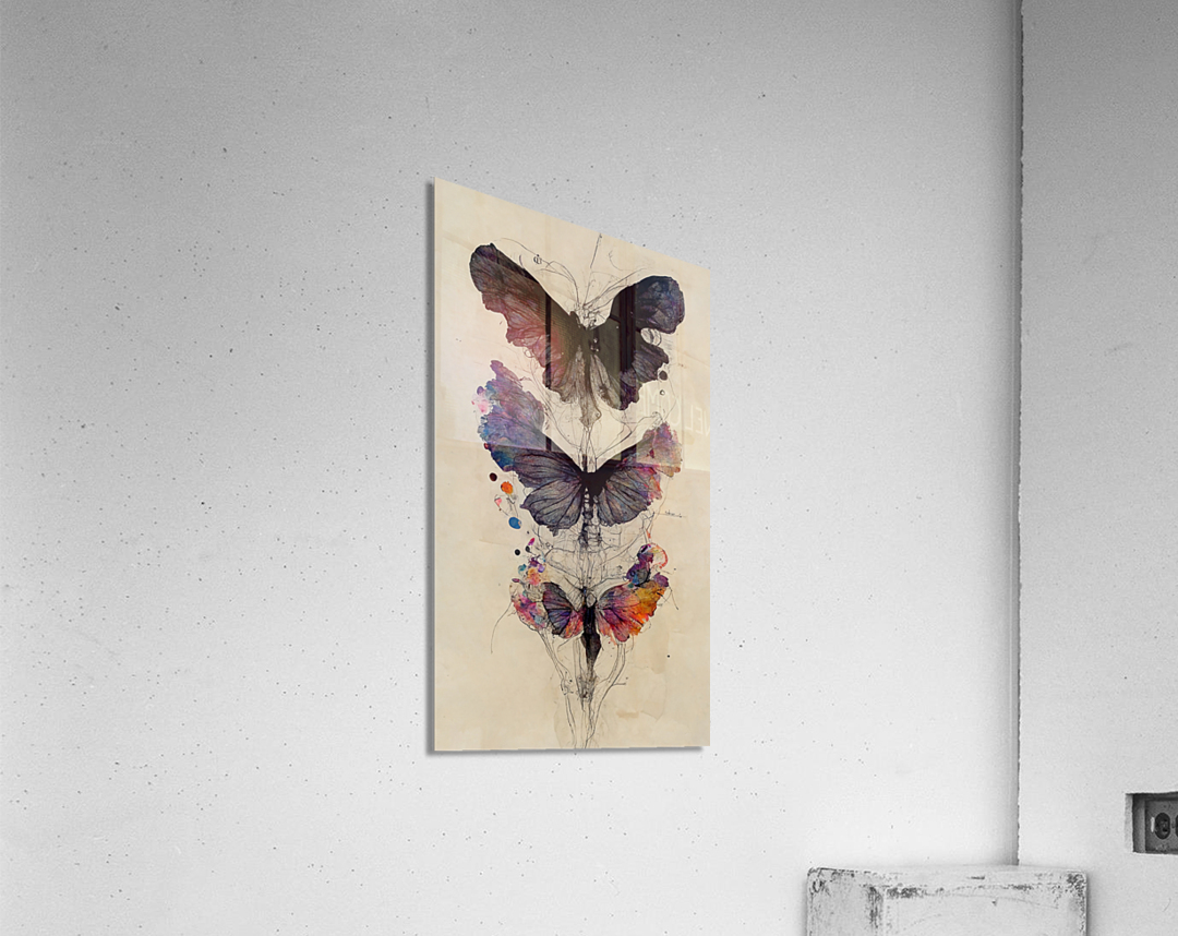 ButterflyEffect01 NoWB Acrylic Print