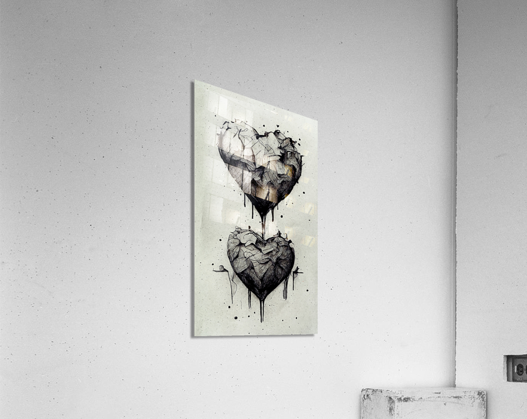 FragileHearts NoWB Acrylic Print