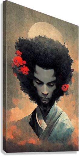 Afro Samurai Canvas Print