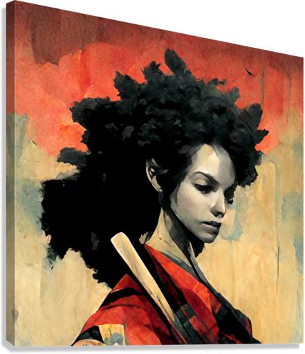 Samurai Jen Canvas Print