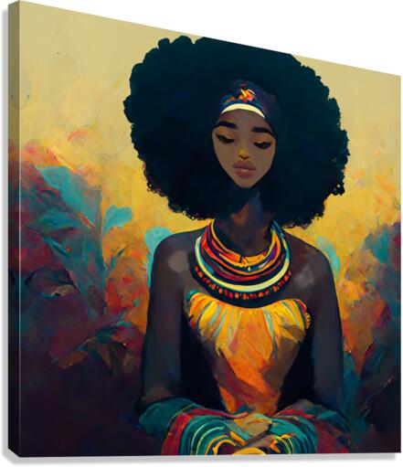 Coco Melanated Canvas Print