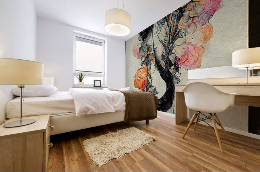 TheBloom NoWB Mural print