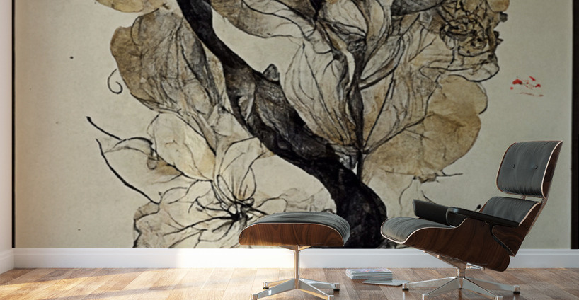 Flowers NoWB Wall Murals