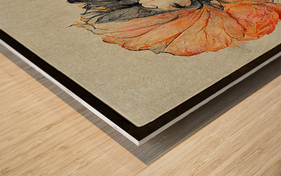 TheBloom NoWB Wood print